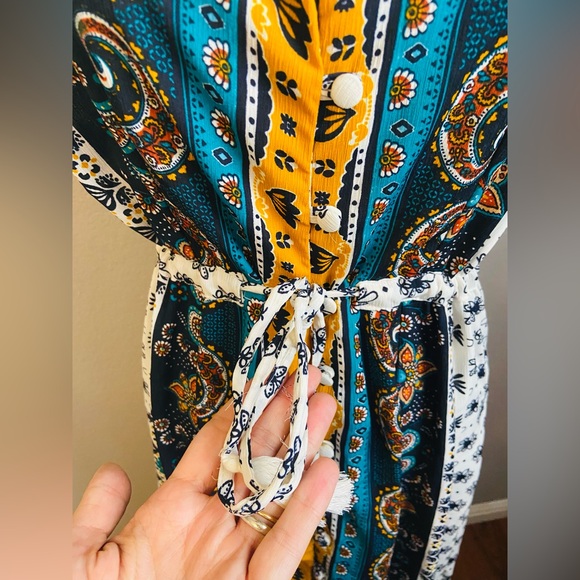 LEXI MORGAN Boho paisley maxi dress - Picture 4 of 9